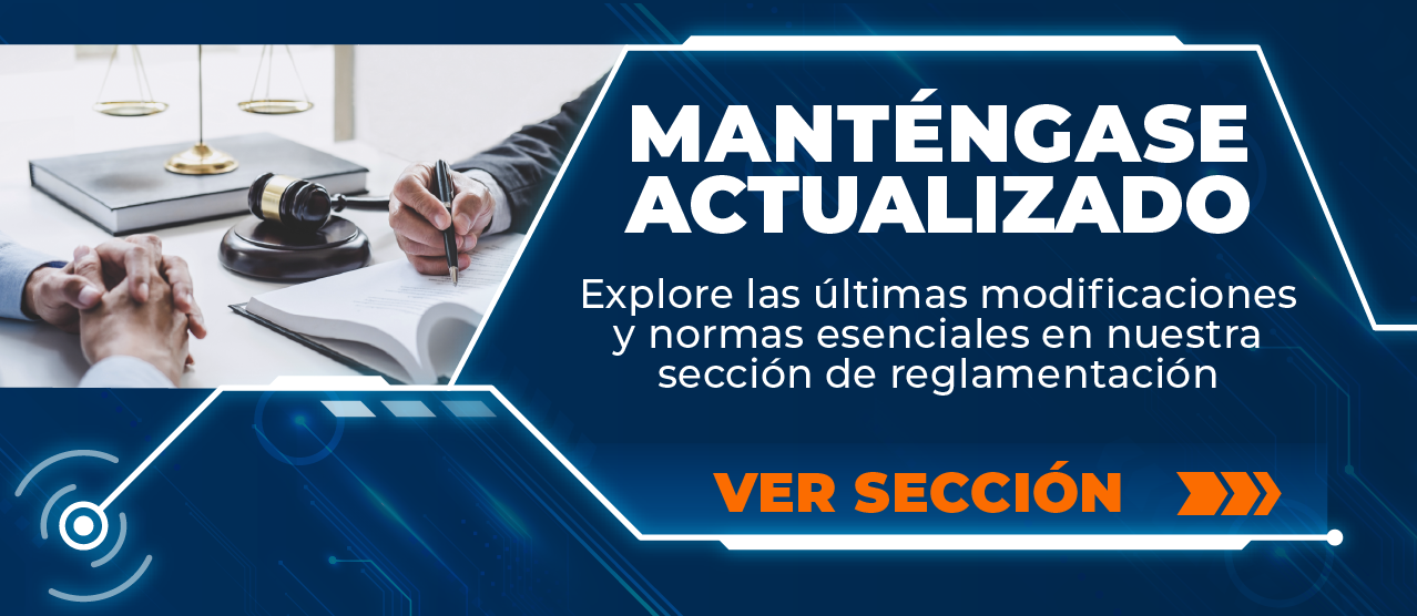 actualización de reglamentaciones
