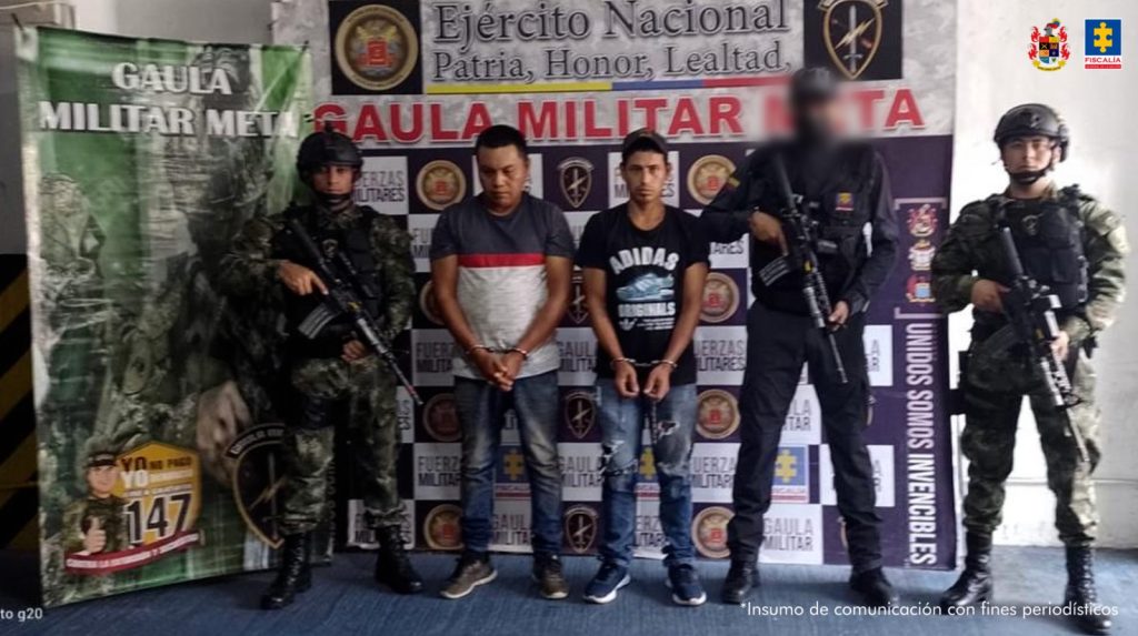 secuestro de conductor en Meta