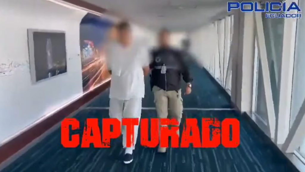 Ecuatoriano extraditado desde Estados Unidos llega a Guayaquil