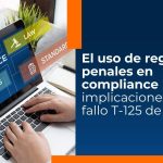 El uso de registros penales en compliance