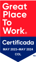 Certificado Great place to work risk global consulting