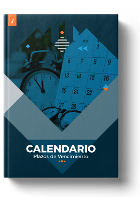Calendario Ebook Plazos de Vencimiento