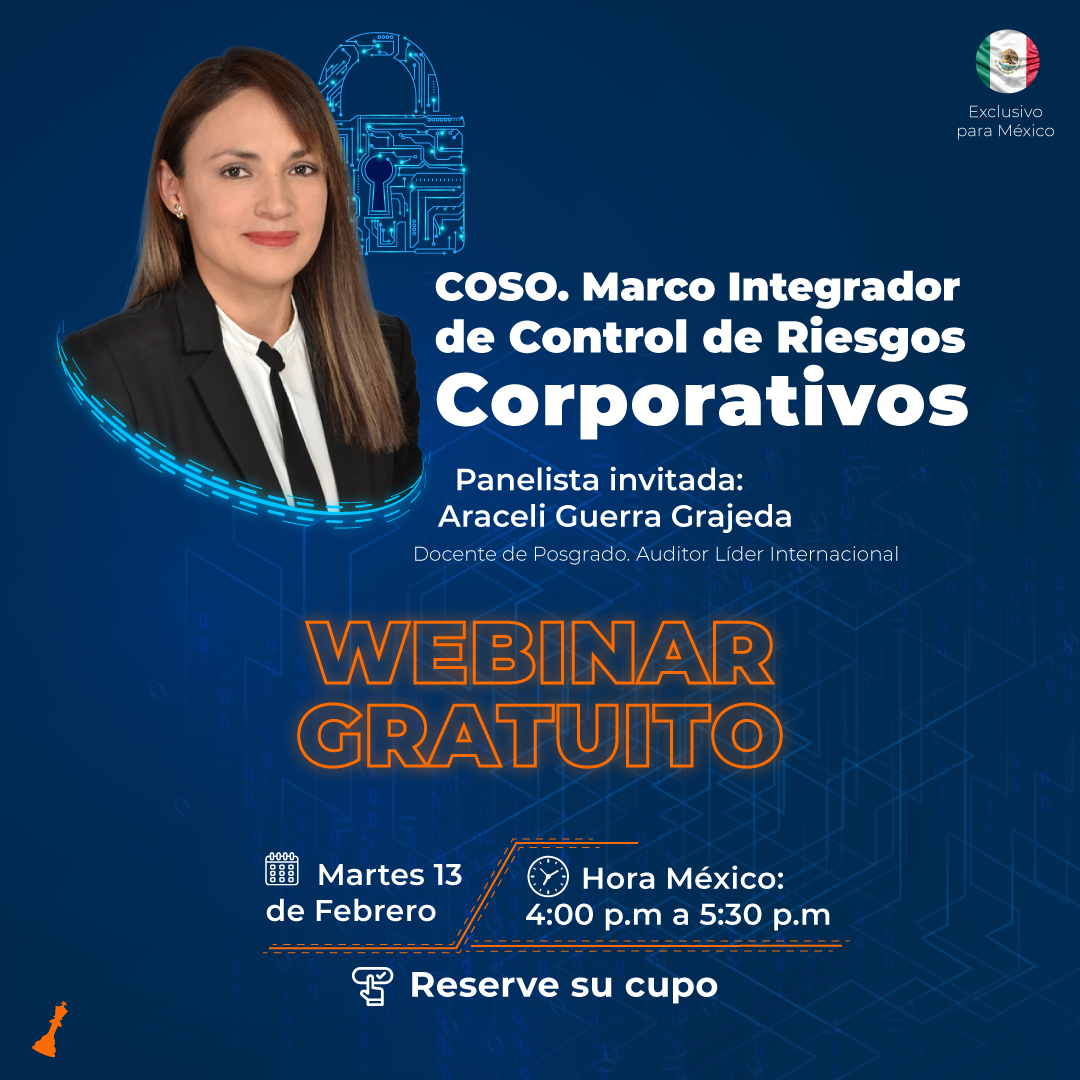 webinar Marco Integrado de Control de Riesgos Corporativos