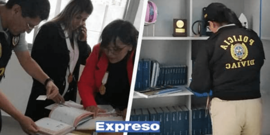 Así se llevó a cabo el allanamiento a inmuebles de banda dedicada al trámite irregular de extranjeros | Habrían entregado pasaporte a Vladimir Cerrón