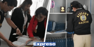 Así se llevó a cabo el allanamiento a inmuebles de banda dedicada al trámite irregular de extranjeros | Habrían entregado pasaporte a Vladimir Cerrón