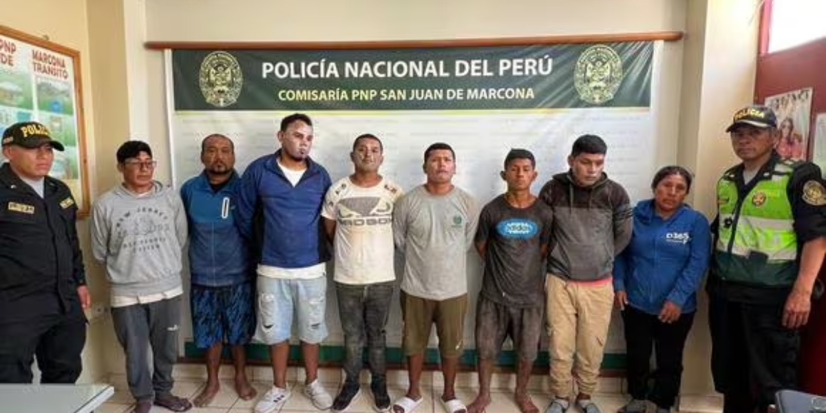 Nasca: Policía desarticula a la banda delictiva “Los sargazeros de Marcona”