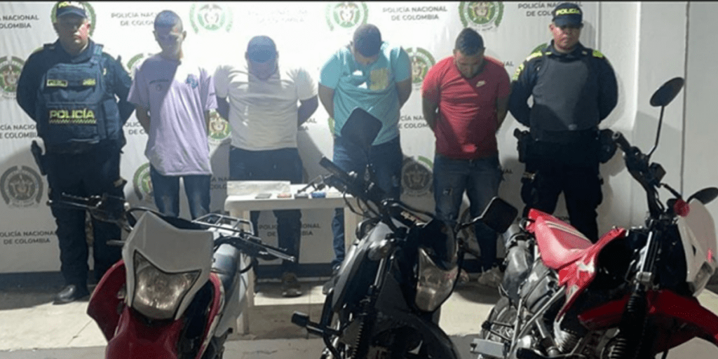 Cárcel para cuatro extorsionistas, le pedían dinero a comerciante