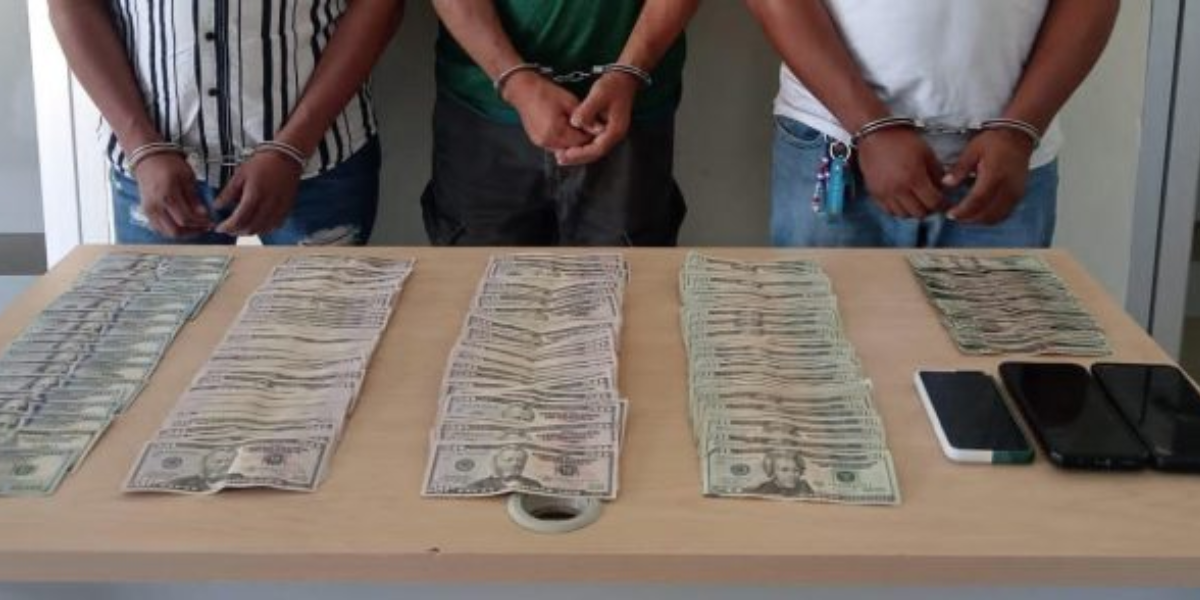 Condenan a tres nicaragüenses por lavado de más de 22 mil dólares