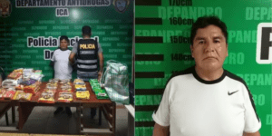 Ica: detienen a sujeto que transportaba 13 kilos de cocaína de alta pureza