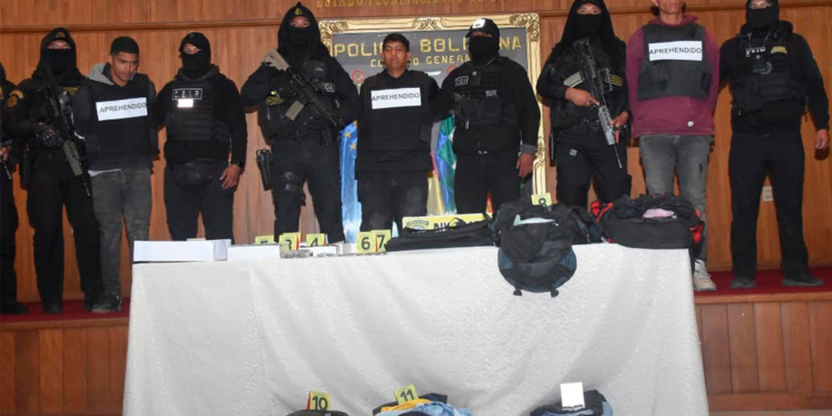 Capturan a cuatro venezolanos vinculados a banda Tren de Aragua; portaban armas y munición