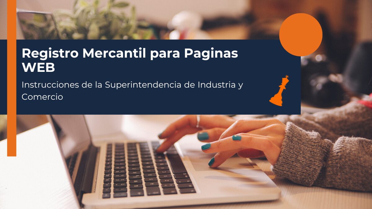 Registro mercantil para páginas web