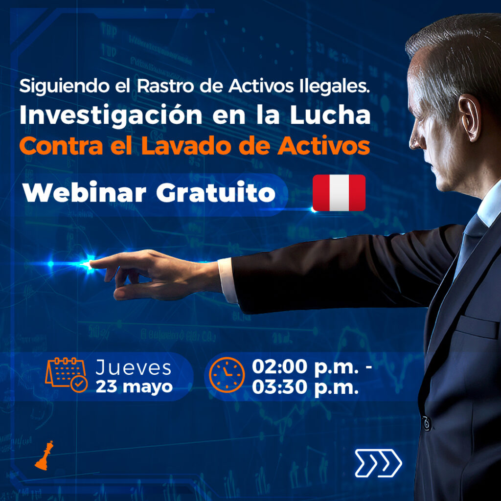 webinar gratuito Siguiendo el Rastro de Activos Ilegales