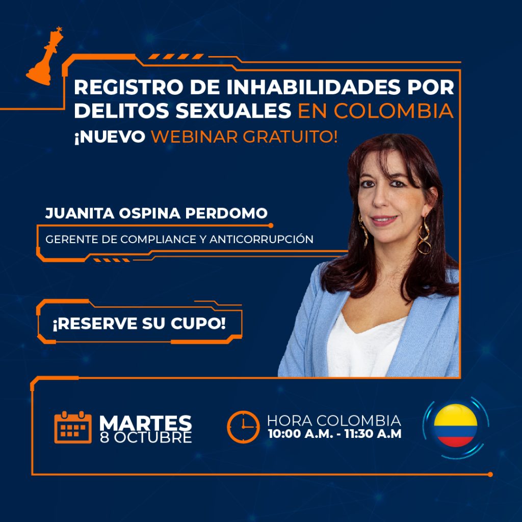 Webinar registro de inhabilidades por delitos Sexuales en Colombia