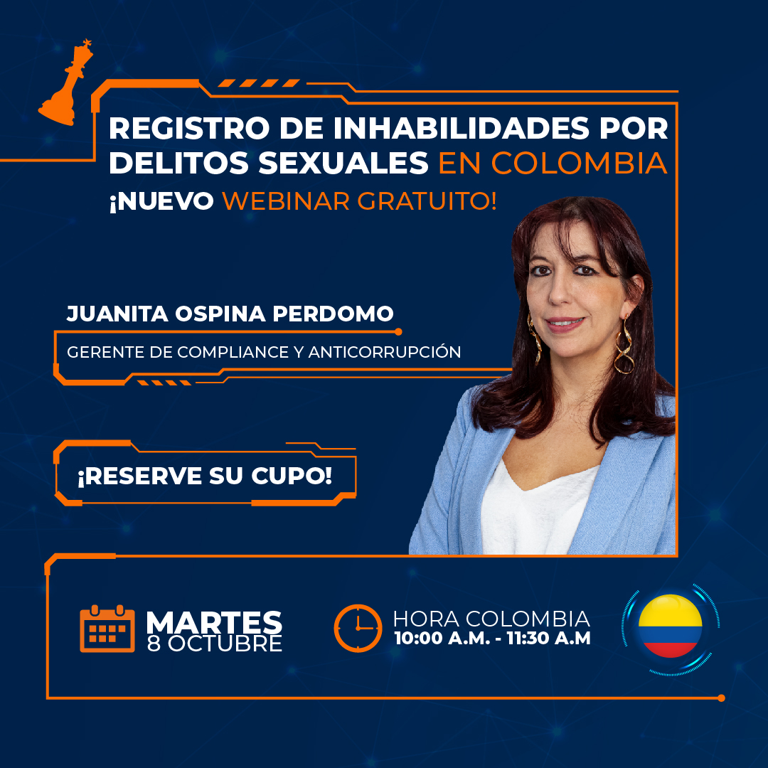 Webinar registro de inhabilidades por delitos Sexuales en Colombia
