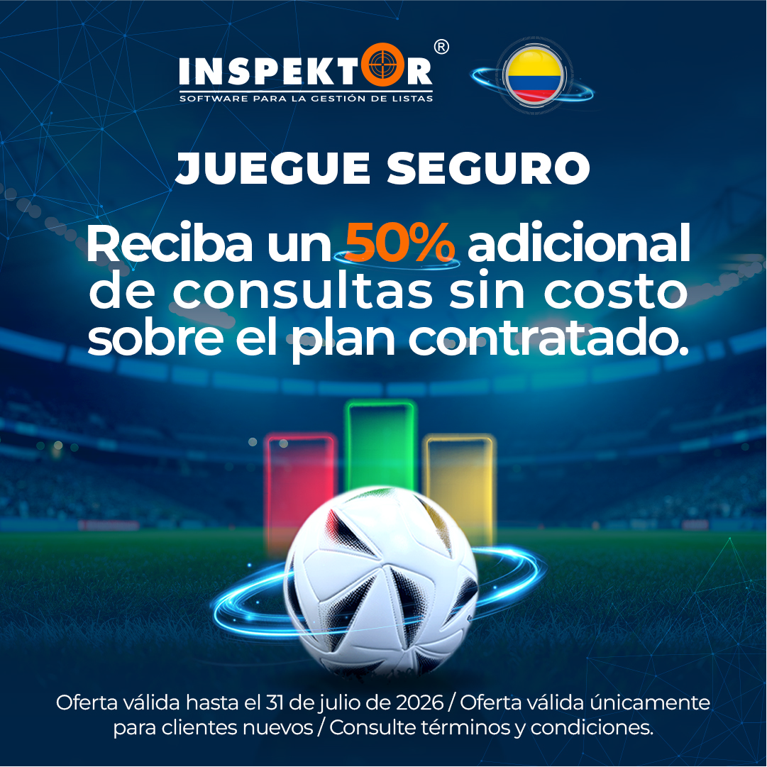 Promoción mundialista Inspektor para gestión de listas